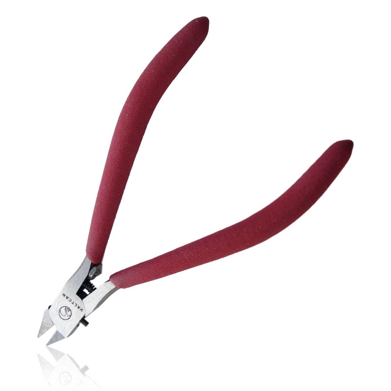 Valtcan Model Kit Nipper with Ultra Fine Blade precise Hobby Tool Single Sided Blade Cutter to Reduce Nub Stress Marks - Image 3